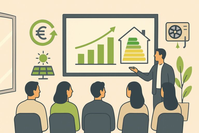 EnergieberaterVerzeichnis.de - Energieberater-Auszubildende besuchen ein Seminar zum Thema Energieeffizienz