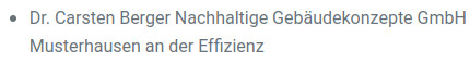 EnergieberaterVerzeichnis.de - Kostenloser Eintrag